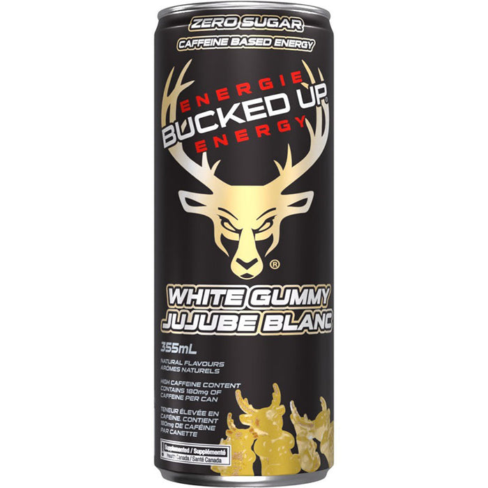Bucked Up White Gummy 355ML